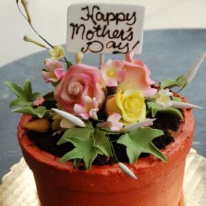 Flowerpot Cake