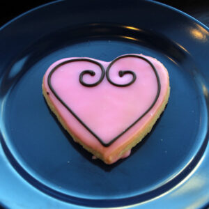 Decorated Heart Cookies