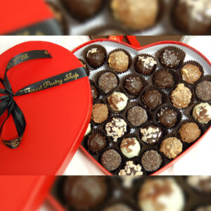 Large Truffle Heart Box