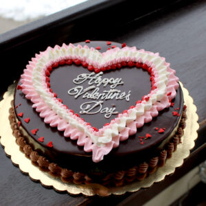 Decorated Truffle Torte