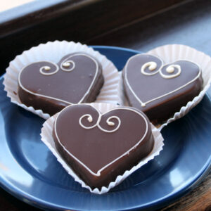 Heart Brownies